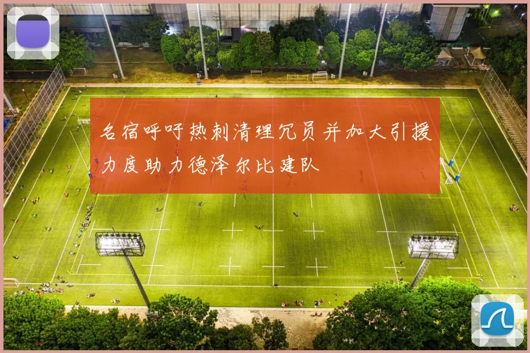 名宿呼吁热刺清理冗员并加大引援力度助力德泽尔比建队